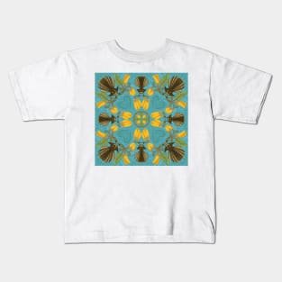 Fantail & kowhai Kids T-Shirt